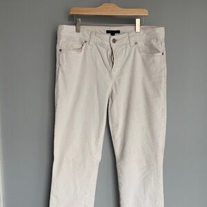 Tommy Hilfiger Cream Straight Leg Pants